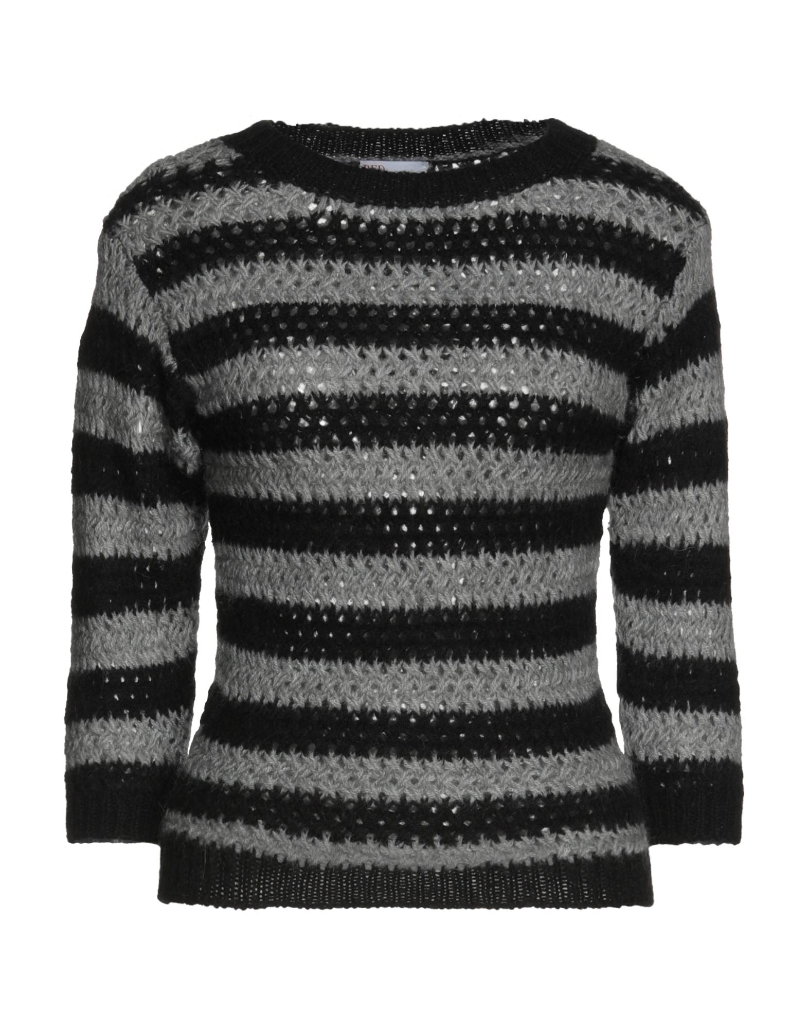 Red Valentino Sweaters In Black