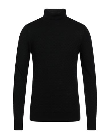 Shop Jeordie's Man Turtleneck Black Size M Wool, Acrylic