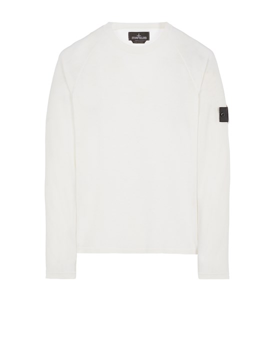 STONE ISLAND SHADOW PROJECT 5061S CREWNECK KNIT_CHAPTER 1 Sweater Man Natural White