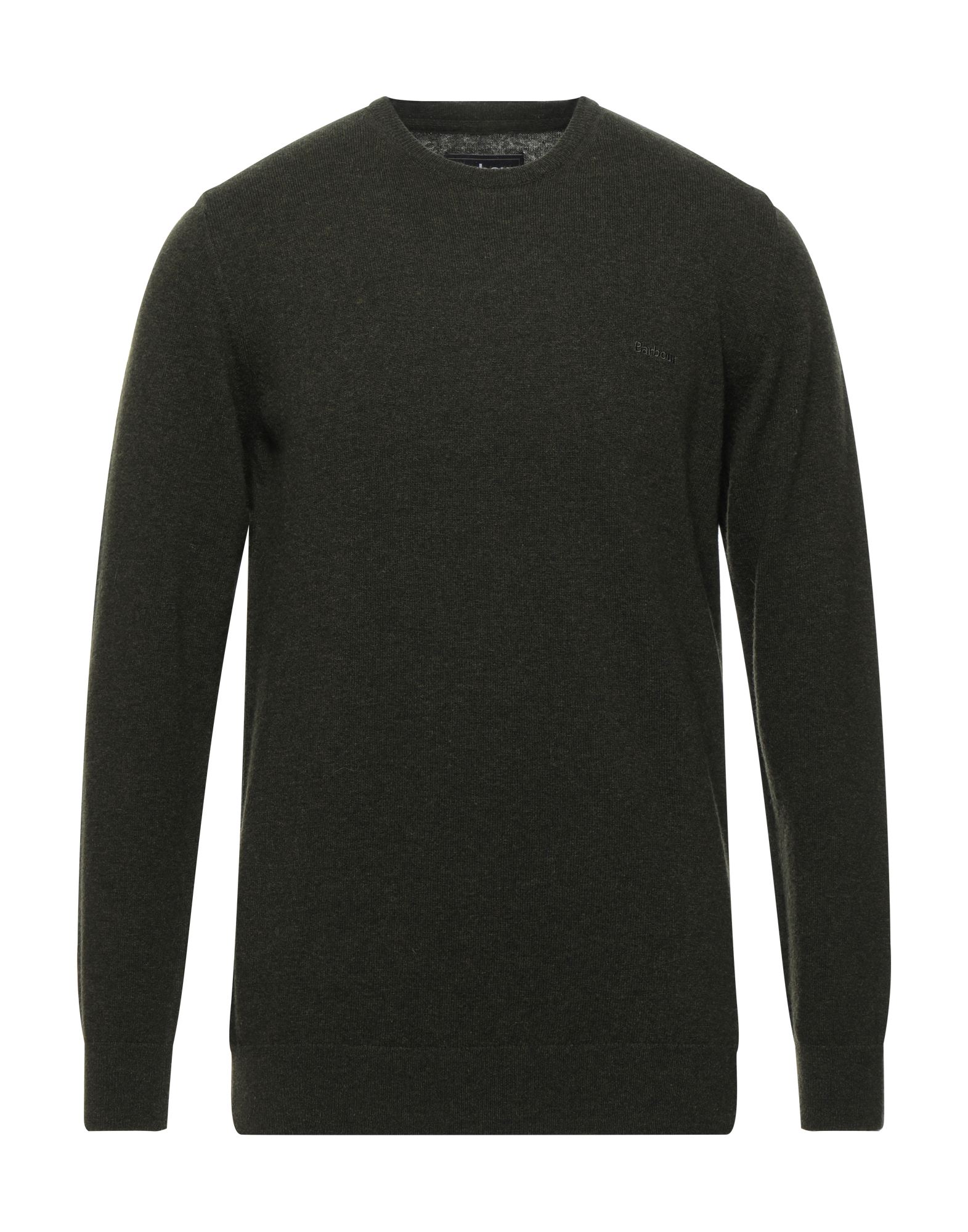BARBOUR BARBOUR MAN SWEATER MILITARY GREEN SIZE S WOOL