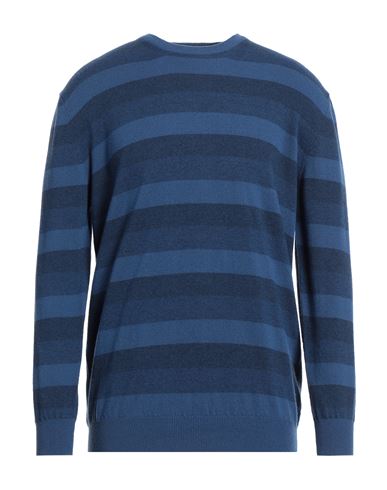 Cashmere Company Man Sweater Blue Size 44 Wool, Cashmere