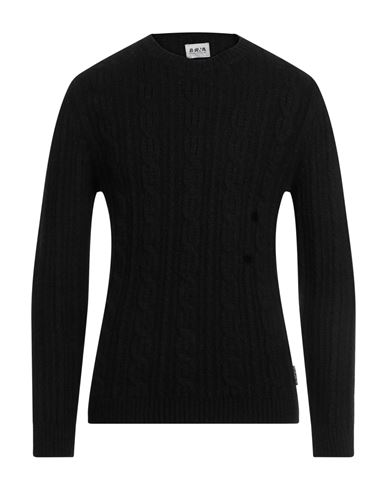 Berna Man Sweater Black Size S Polyamide, Viscose