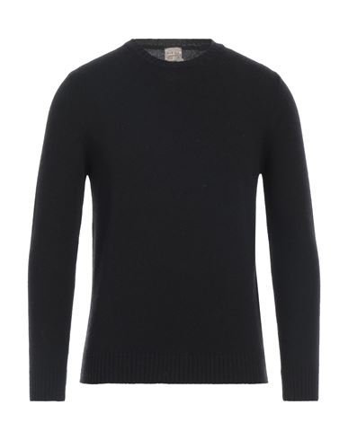 H953 Man Sweater Black Size 44 Merino Wool