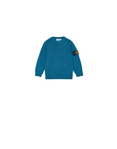 STONE ISLAND BABY 509A4 Sweater Man Teal EUR 124