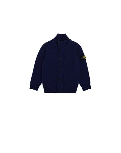 STONE ISLAND KIDS 503A1 Sweater Man Royal Blue USD 285
