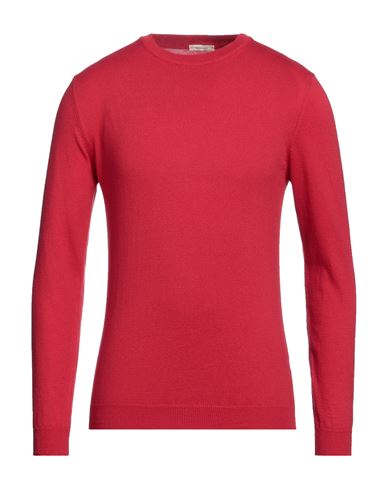Shop Bellwood Man Sweater Coral Size 44 Cotton, Cashmere In Red