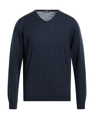 Rossopuro Sweaters In Navy Blue