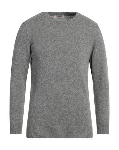 Tsd12 Man Sweater Grey Size Xl Wool, Viscose, Polyamide, Cashmere