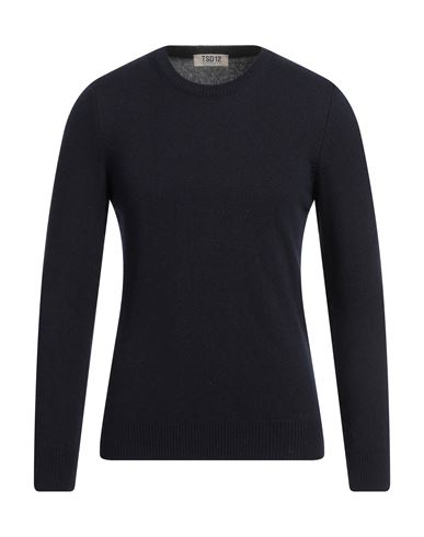 Tsd12 Man Sweater Midnight Blue Size Xl Wool, Viscose, Polyamide, Cashmere