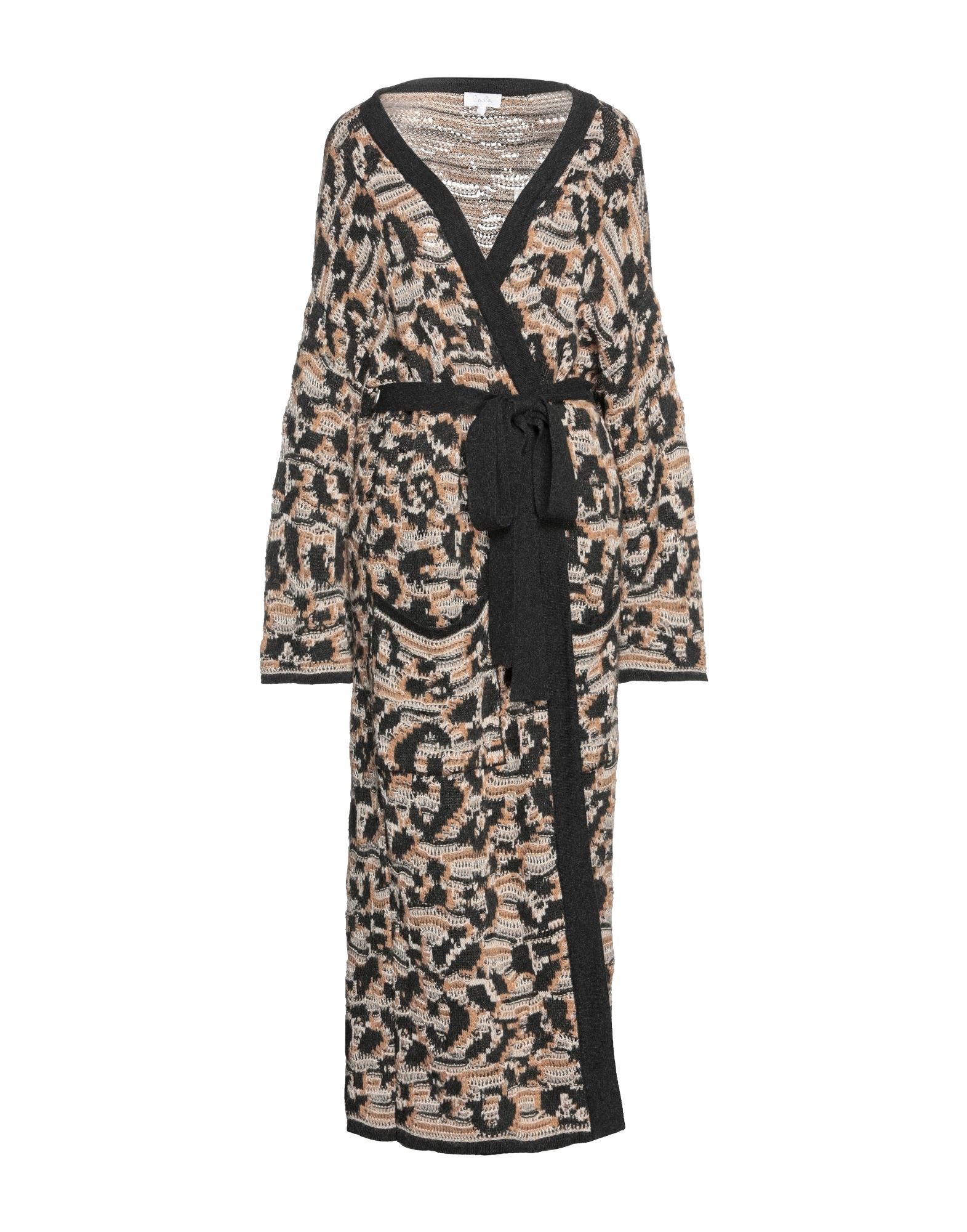 Shop Lala Berlin Woman Cardigan Camel Size S Polyamide, Viscose, Wool, Acrylic, Mohair Wool In Beige