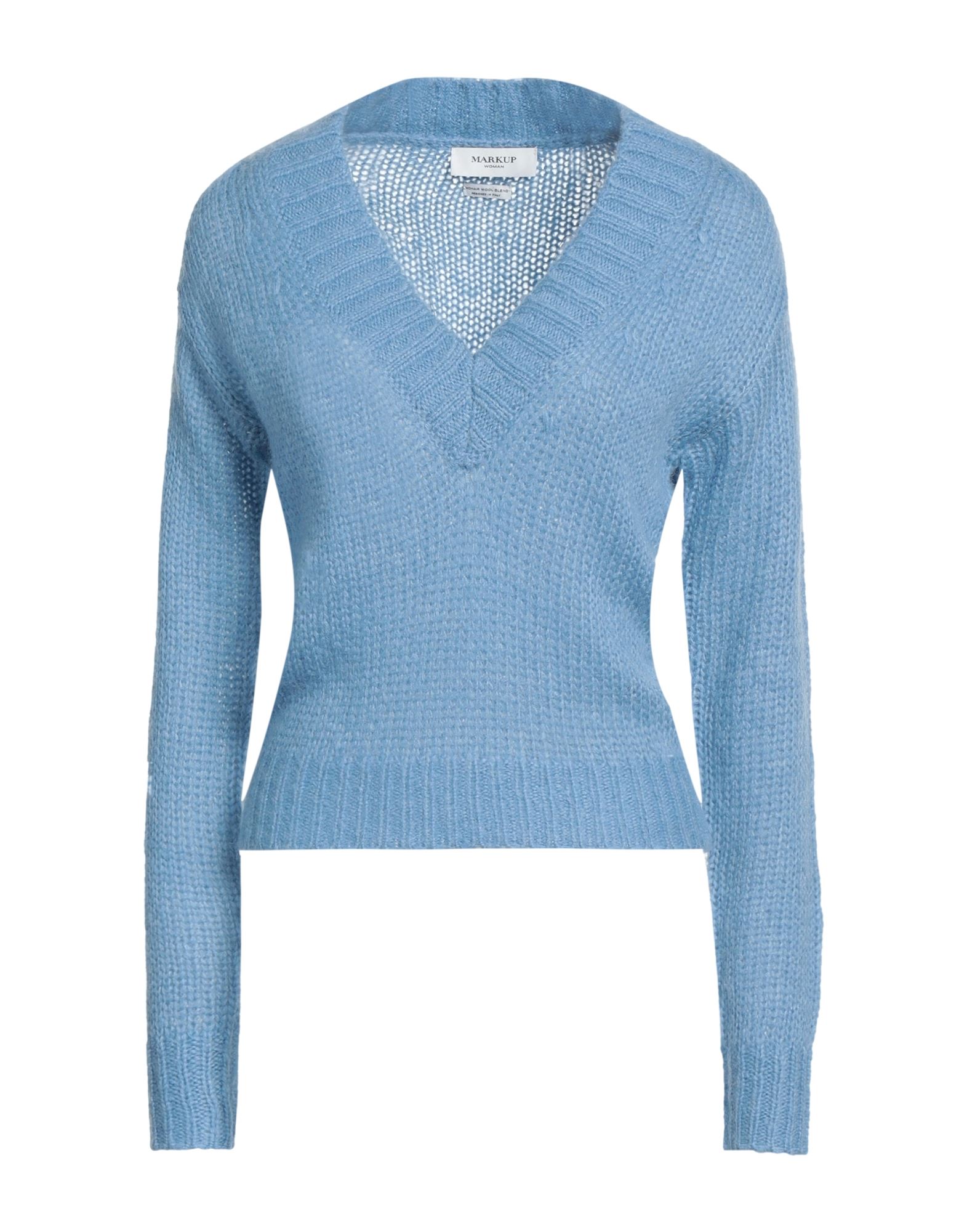 Markup Sweaters In Sky Blue