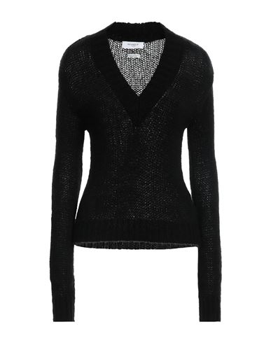 Markup Woman Sweater Black Size Xl Acrylic, Polyamide, Wool, Mohair Wool