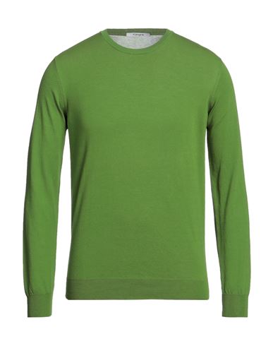Kangra Man Sweater Green Size 40 Cotton
