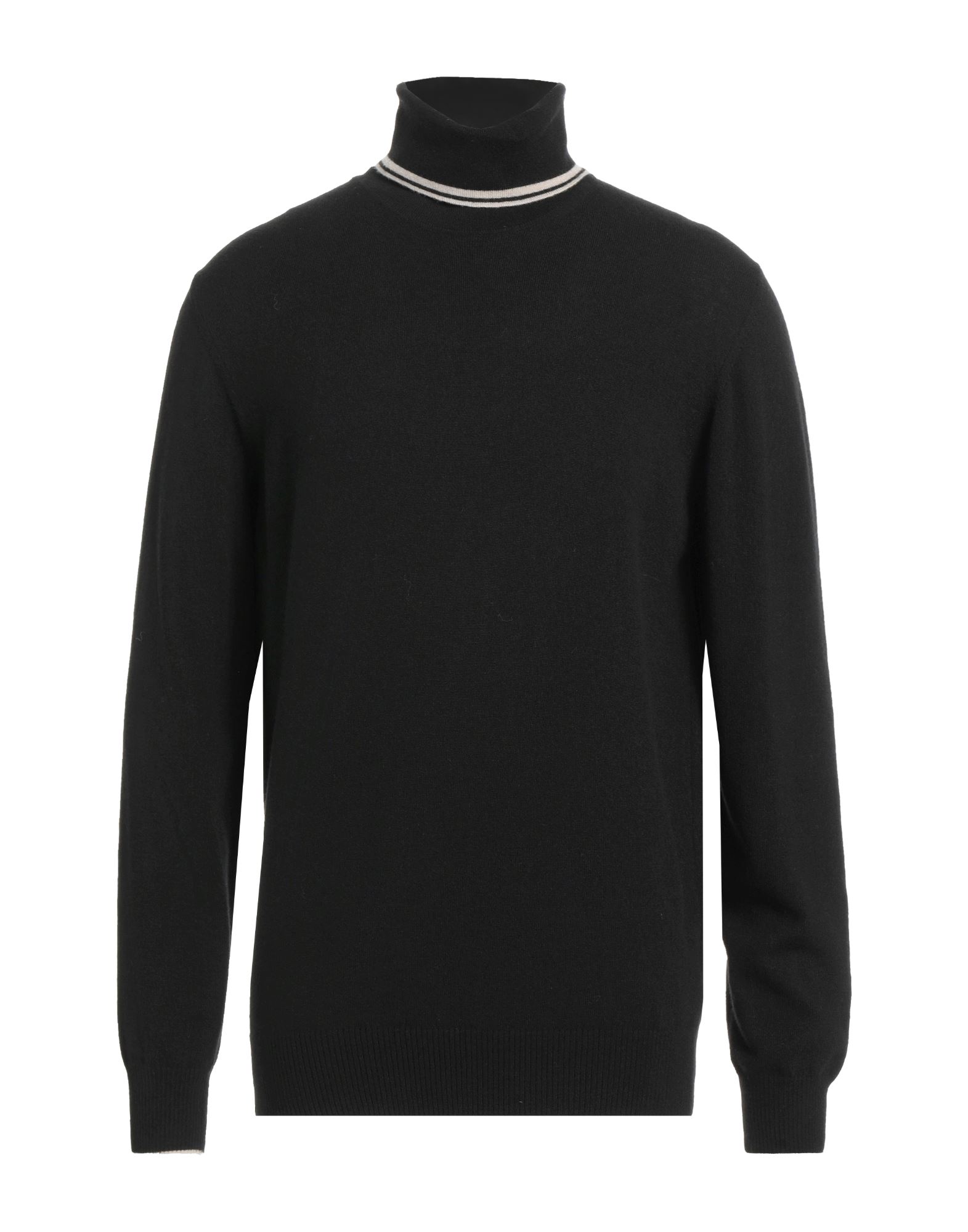 Alpha Studio Turtlenecks In Black
