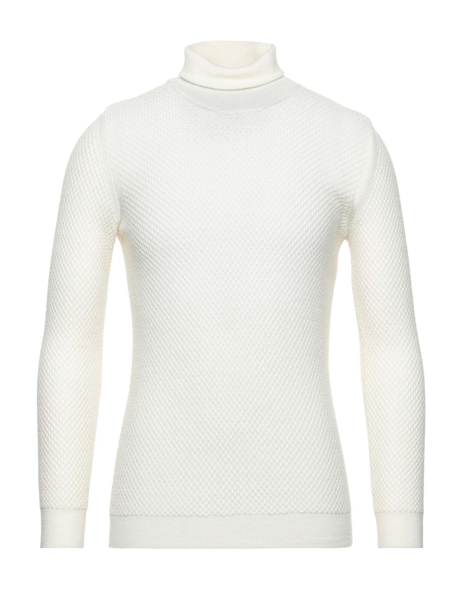 +39 Masq Turtlenecks In White