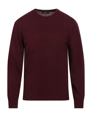 Alpha Studio Man Sweater Burgundy Size S Viscose, Nylon, Wool, Cashmere In Red