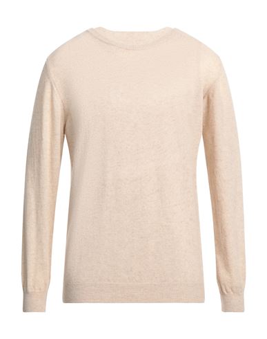 Alpha Studio Man Sweater Beige Size Xl Viscose, Nylon, Wool, Cashmere