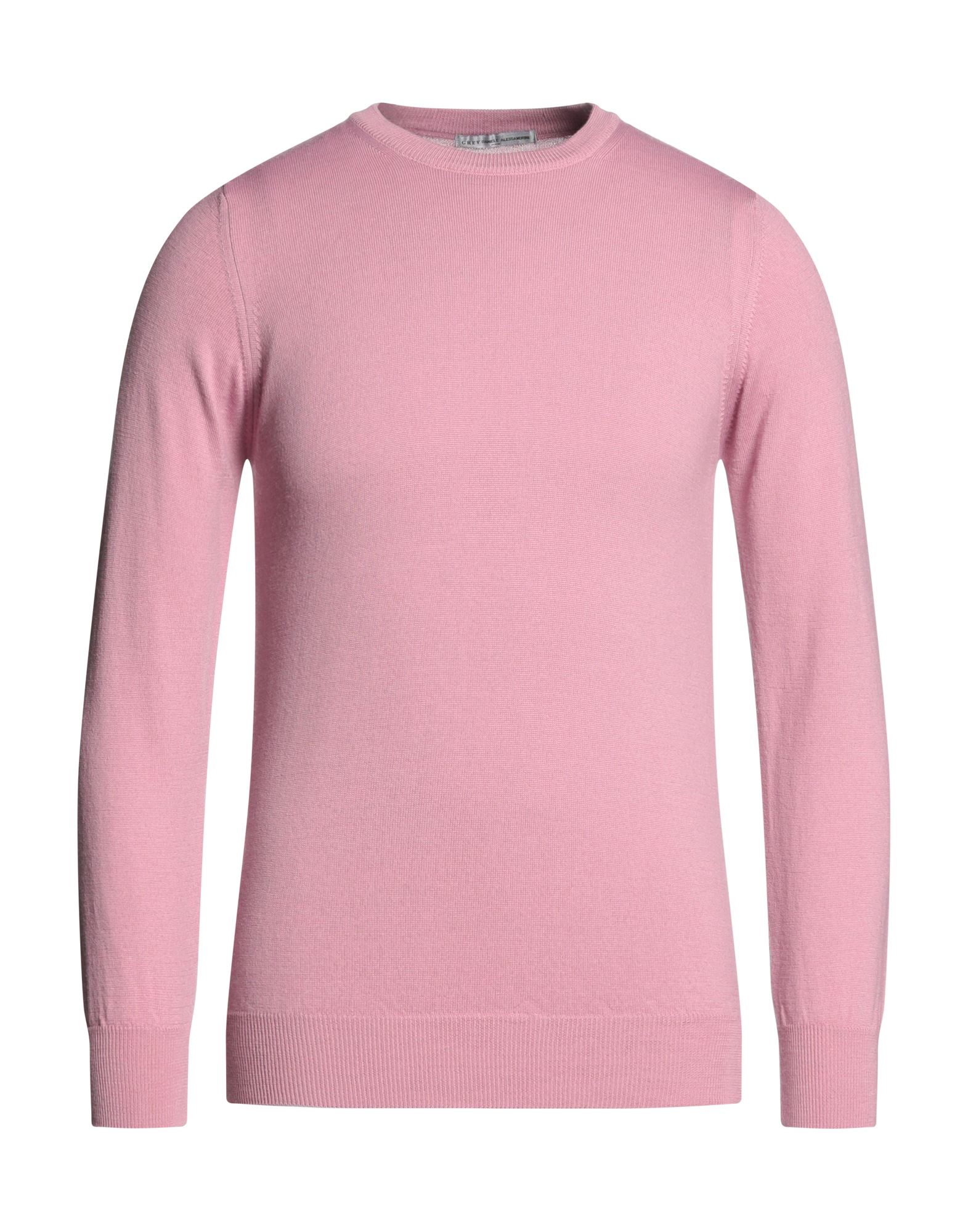Grey Daniele Alessandrini Sweaters In Pink