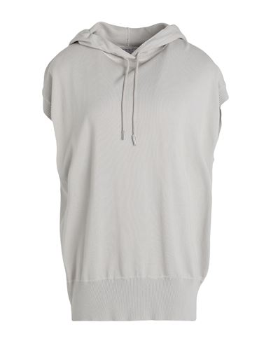 Shop Kangra Woman Sweater Light Grey Size 6 Cotton, Terylene