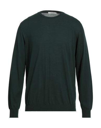 Kangra Man Sweater Dark Green Size 46 Cotton