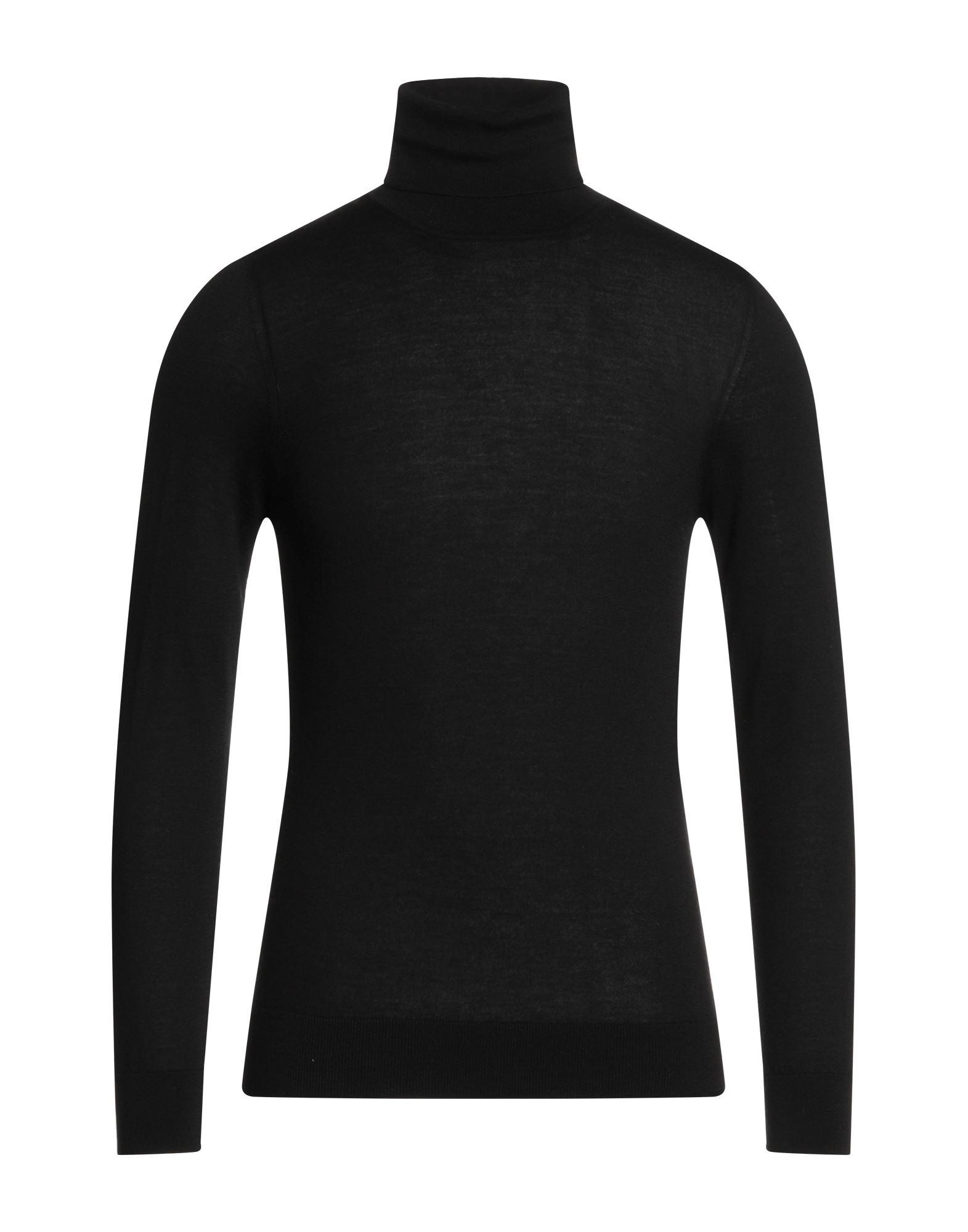 Alpha Studio Turtlenecks In Black