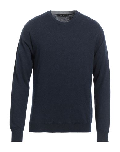 Alpha Studio Man Sweater Midnight Blue Size M Viscose, Nylon, Wool, Cashmere, Polyester