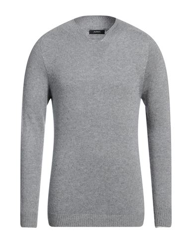 Shop Alpha Studio Man Sweater Grey Size S Viscose, Nylon, Wool, Cashmere, Polyester