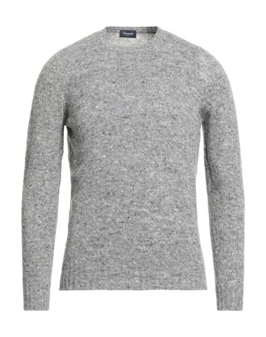 Drumohr Man Sweater Grey Size 38 Virgin Wool, Cashmere, Polyamide
