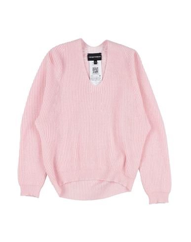 Emporio Armani Babies'  Toddler Girl Sweater Pink Size 6 Polyamide, Wool, Viscose, Cashmere