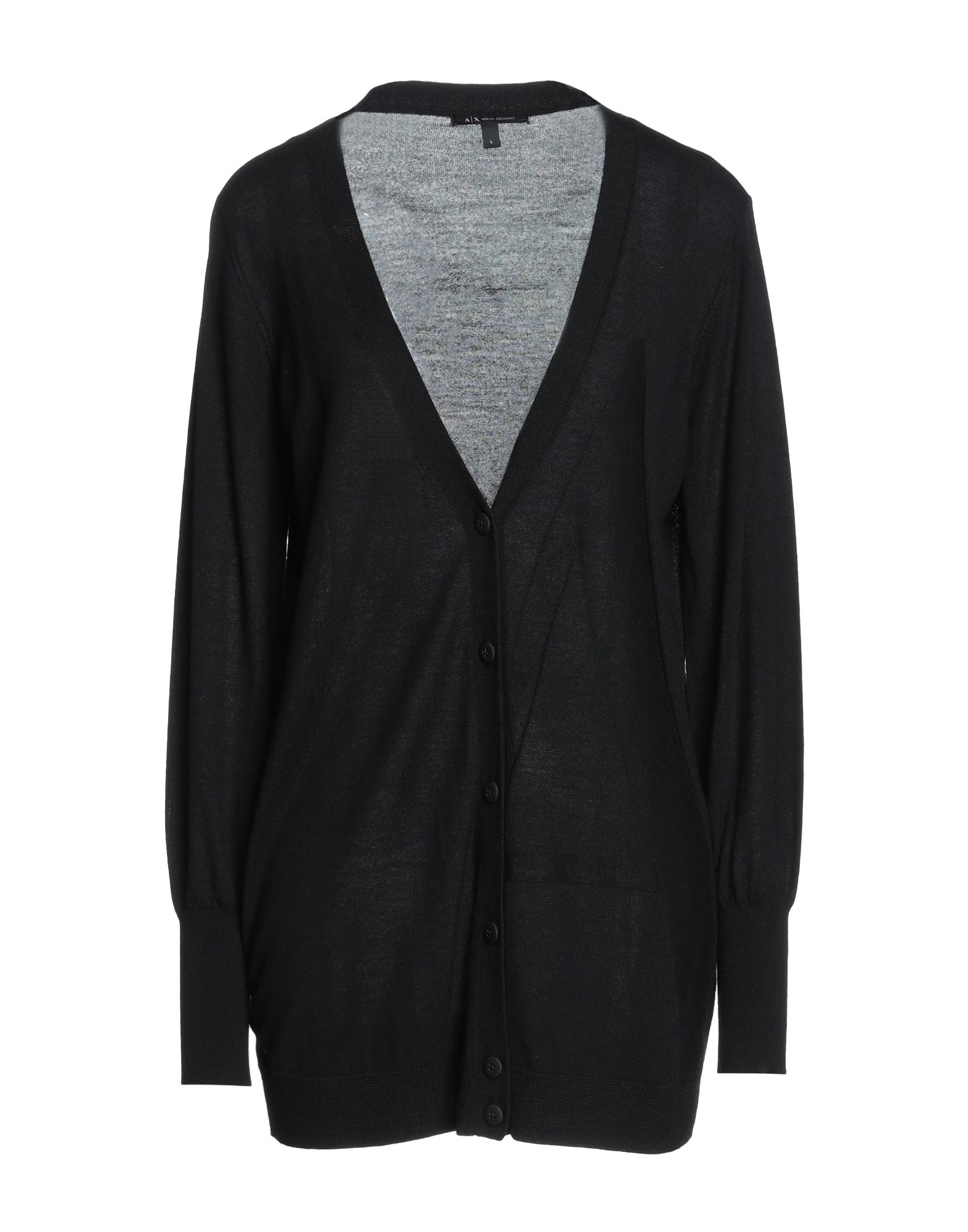 Armani Exchange Cardigans In Black