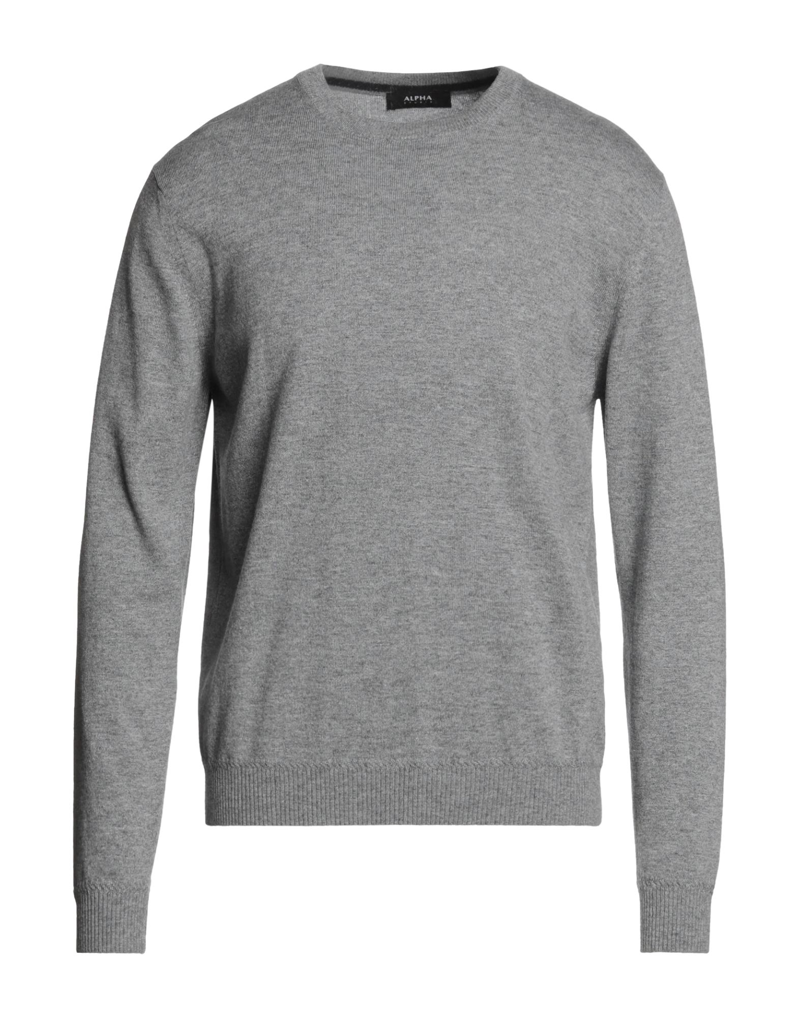 Alpha Studio Sweaters In Grey