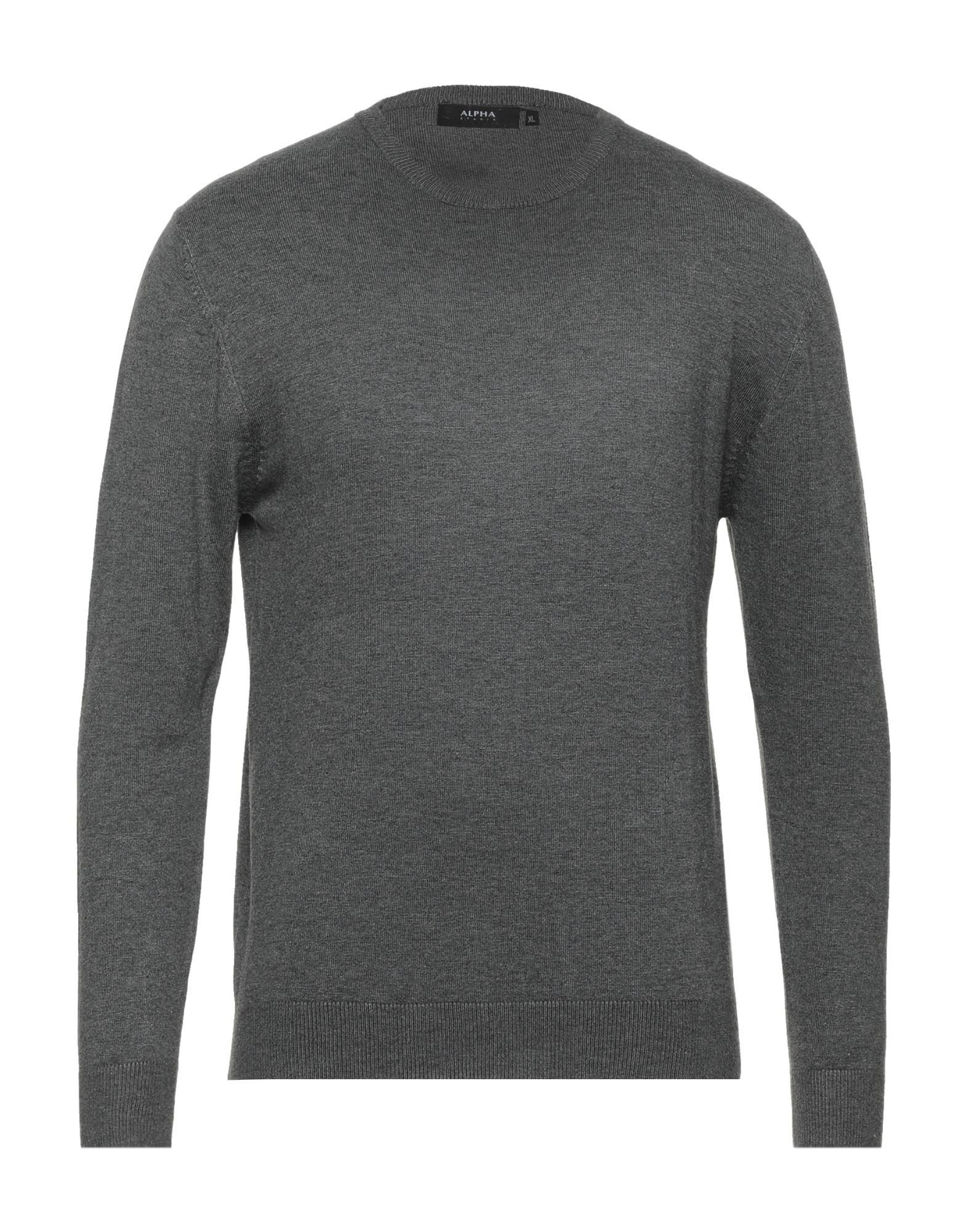 Alpha Studio Sweaters In Grey