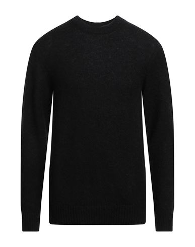 Diktat Man Sweater Black Size L Mohair Wool, Acrylic, Polyamide