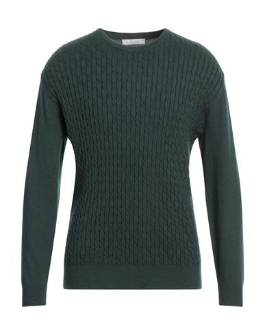 Diktat Man Sweater Dark Green Size M Viscose, Polyamide, Acrylic, Cashmere