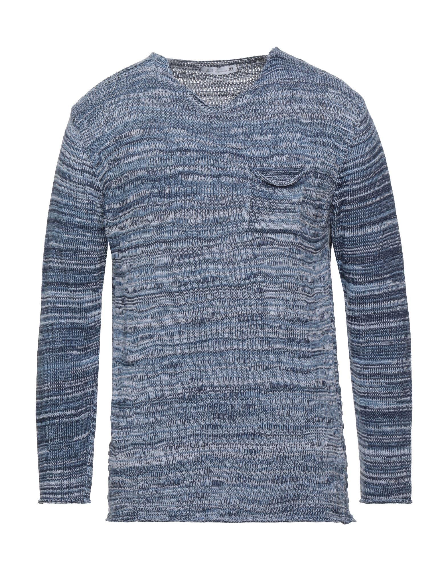 Bl.11  Block Eleven Sweaters In Blue