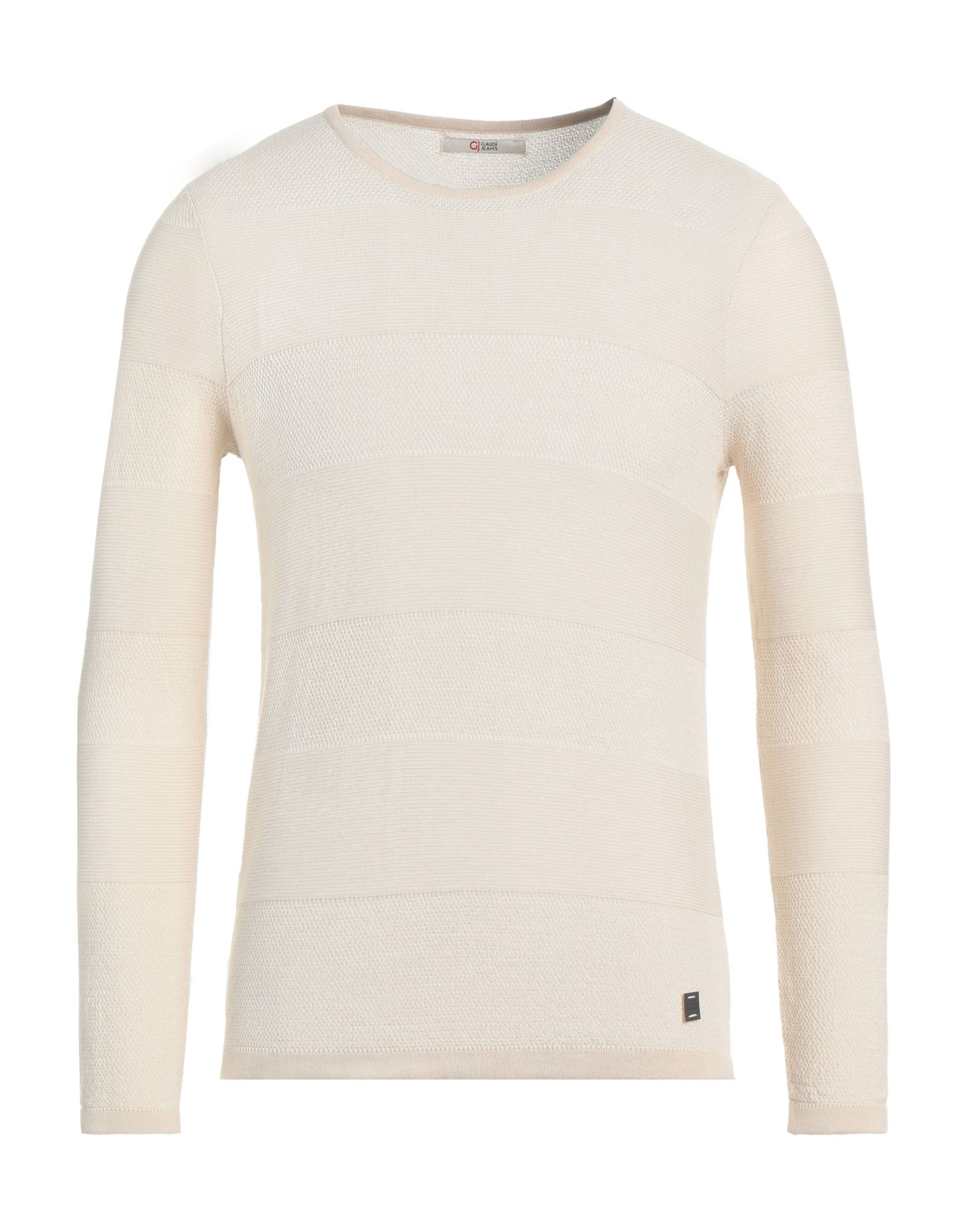 Shop Gaudì Man Sweater Ivory Size Xxl Cotton In White