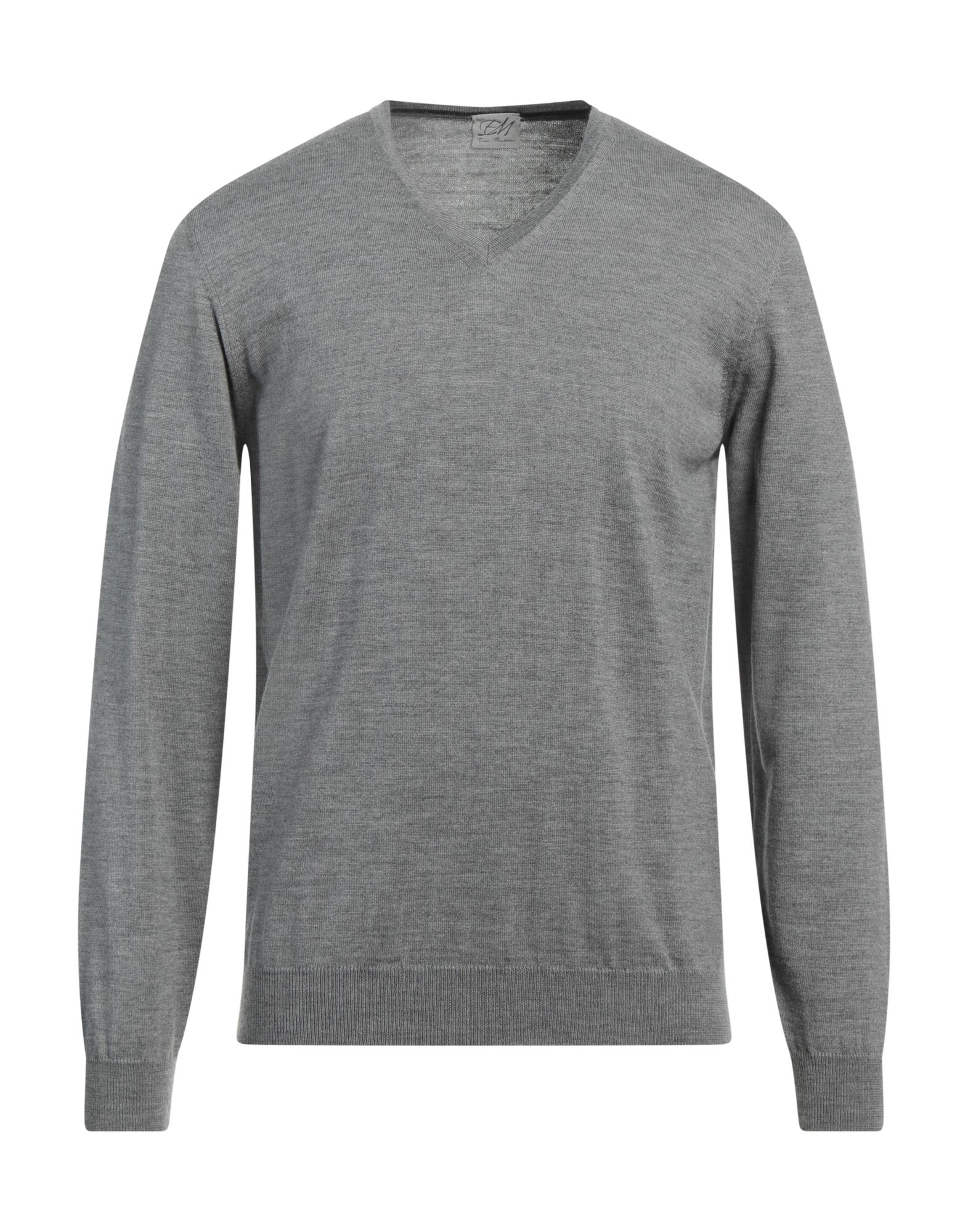 Enzo Mantovani Sweaters In Grey | ModeSens