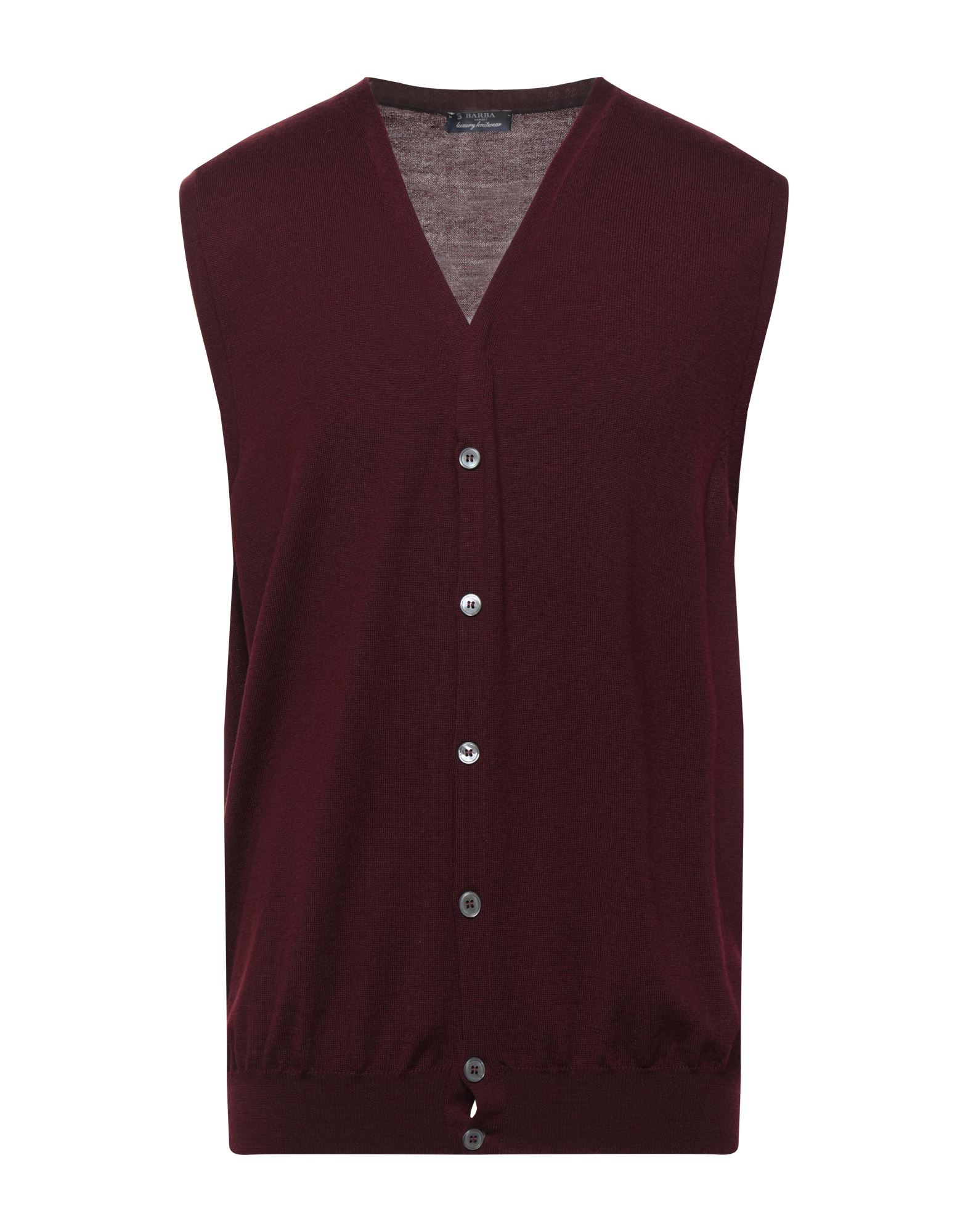 Barba Napoli Cardigans In Maroon