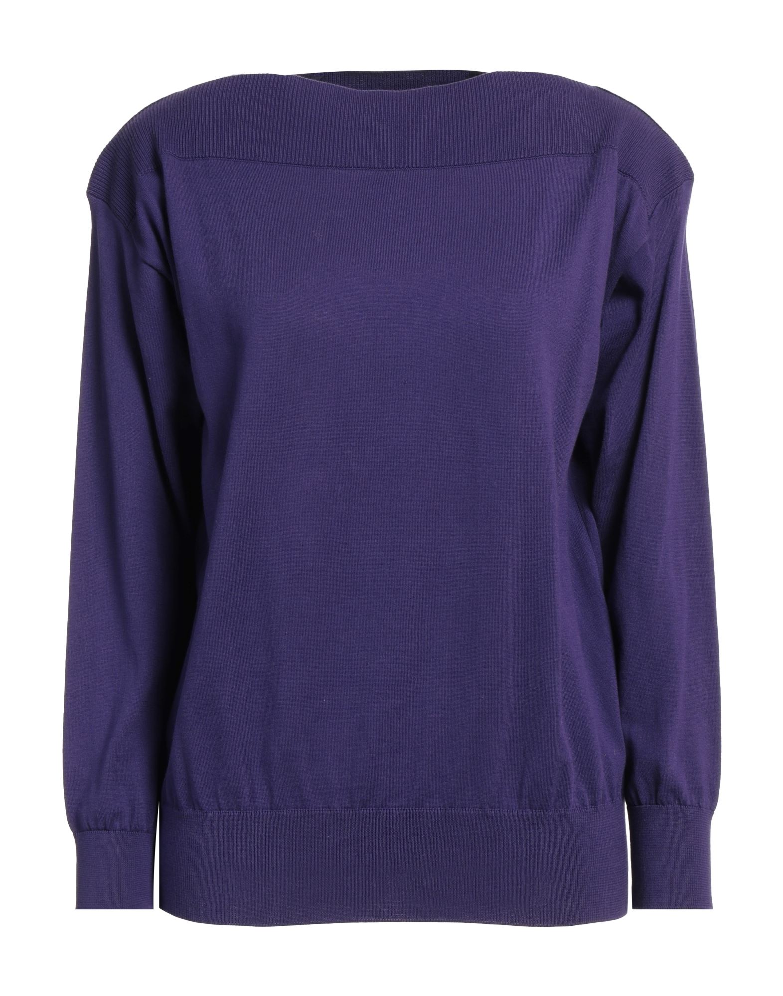 Alpha Studio Sweaters In Purple