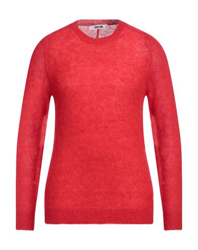Mauro Grifoni Grifoni Man Sweater Red Size 40 Polyamide, Alpaca Wool, Mohair Wool