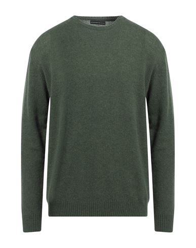 Alessandro Dell'acqua Man Sweater Military Green Size Xl Wool, Nylon