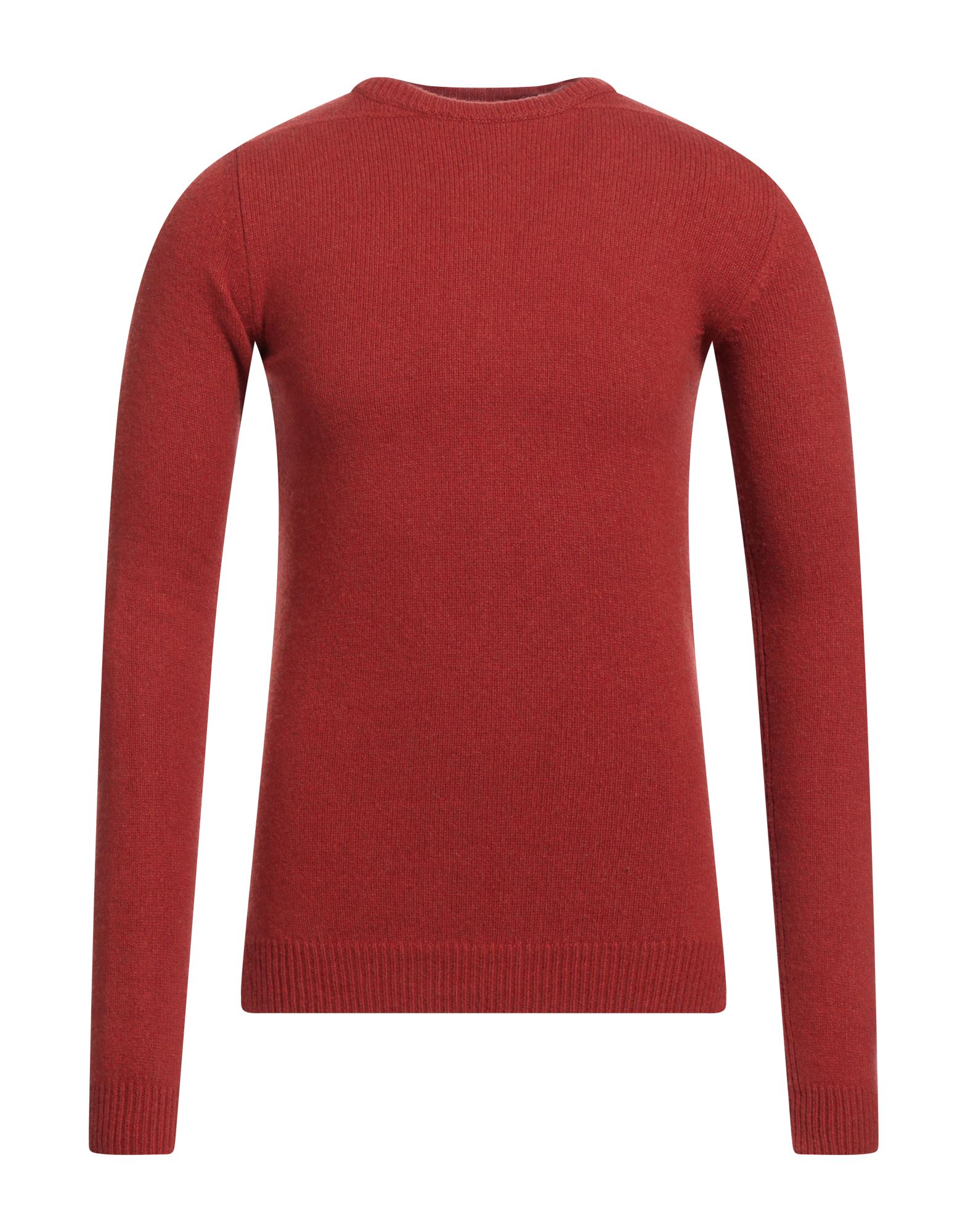Rick Owens Sweaters In Brick Red