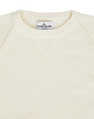 Stone island hotsell cream sweatshirt