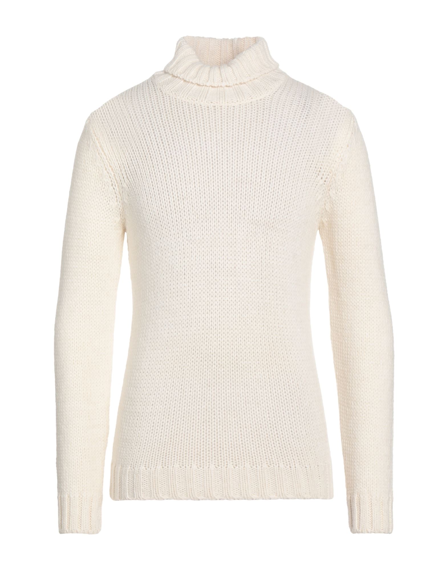 Wool & Co Turtlenecks In White