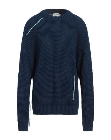 3dici Man Sweater Blue Size Xxl Acrylic, Wool, Viscose, Alpaca Wool