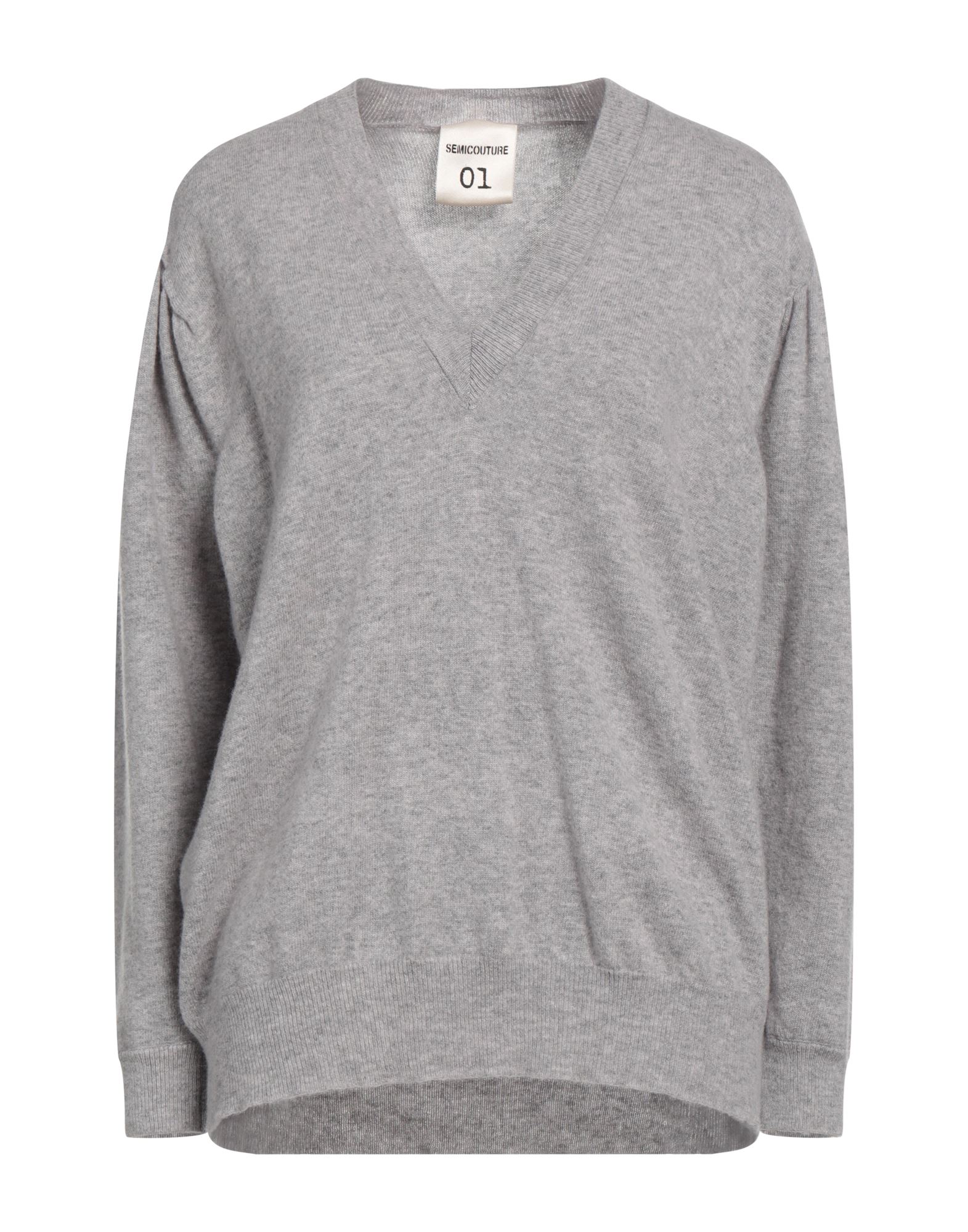 Semicouture Sweaters In Grey
