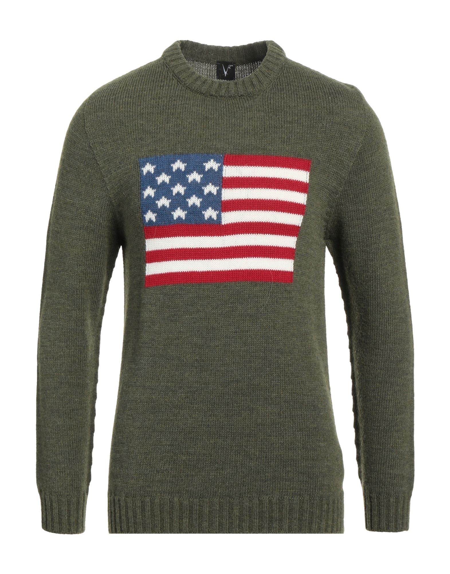 V2® Brand Sweaters In Military Green