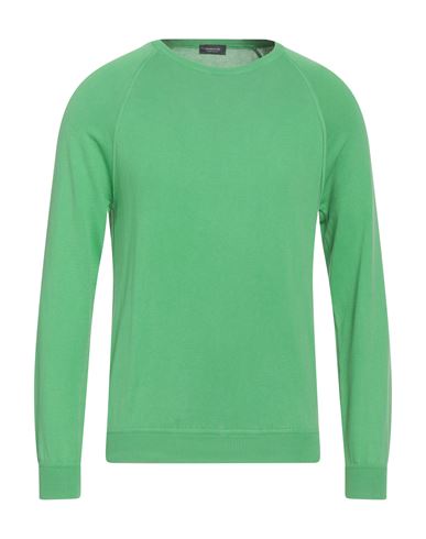 Rossopuro Man Sweater Light Green Size 4 Cotton