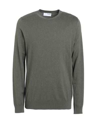 Selected Homme Sweaters In Sage Green