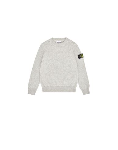 STONE ISLAND KIDS 502A1 Sweater Man DUST MELANGE USD 151